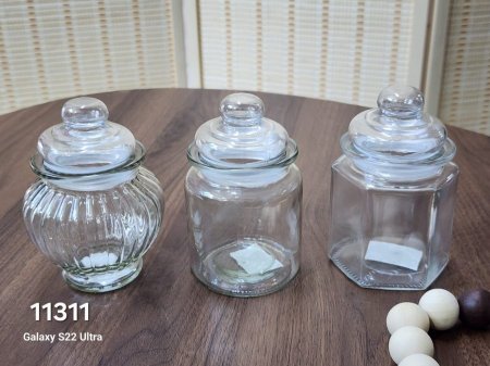 مرطبان زجاج ضغط