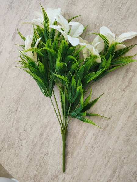 ضمة ورد بلاستيك 40 سم