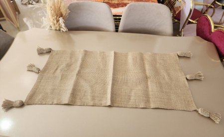 رنر طاولة خيش مستطيل