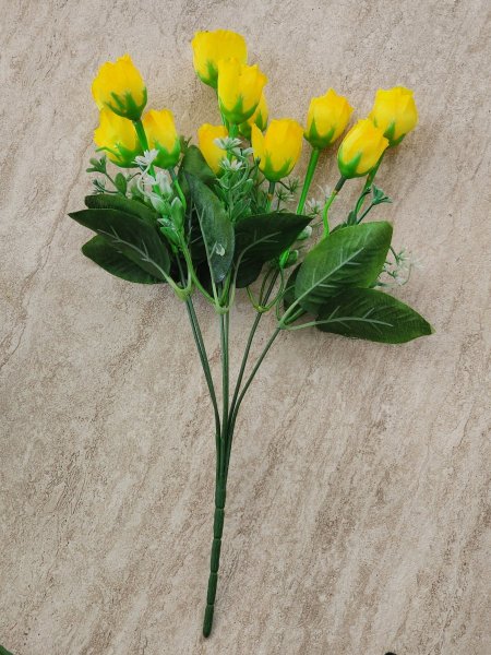 ضمة ورد توليب قماش