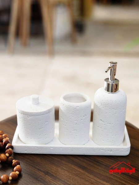 طقم سائل صابون جبصين 4قطع