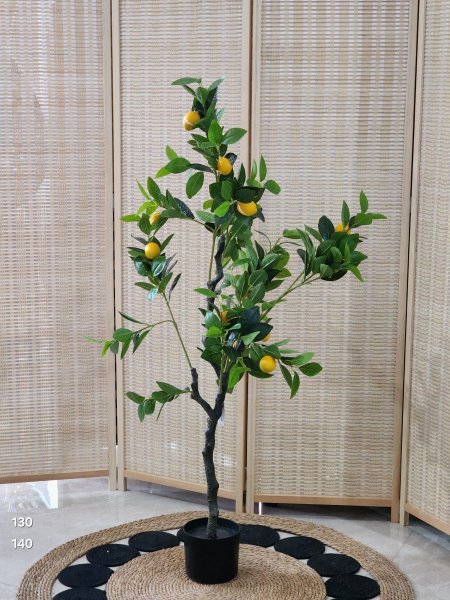 شجر أخضر ثمرة ليمون 130سم