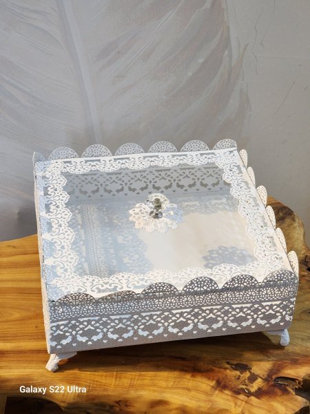 مضيفة حلو مع غطاء