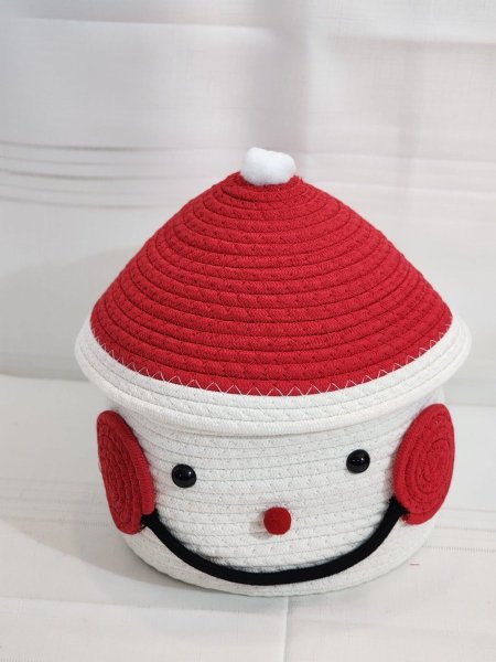 سلة خبز قماش