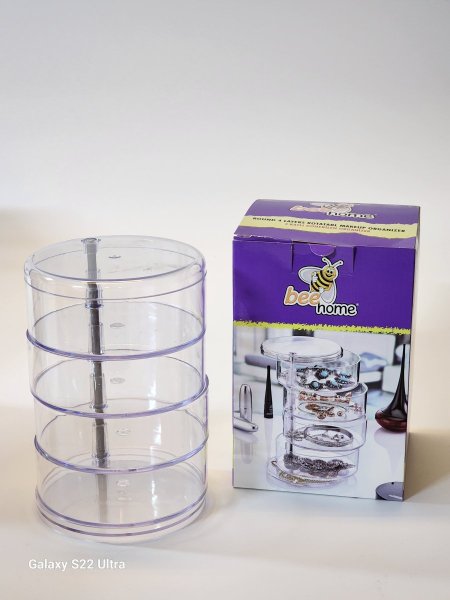 علبة اكريلك حفظ الاكسسوارات