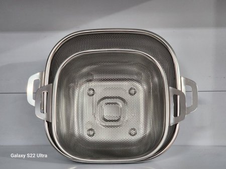 مصفاة ستانلس ستيل مربع