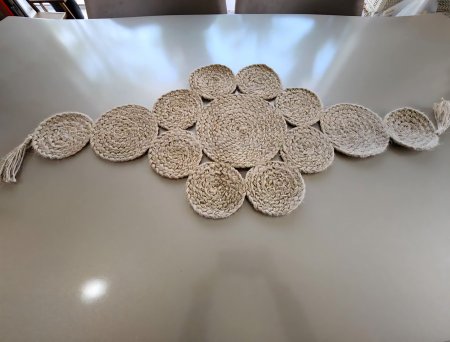 رنر طاولة خيش