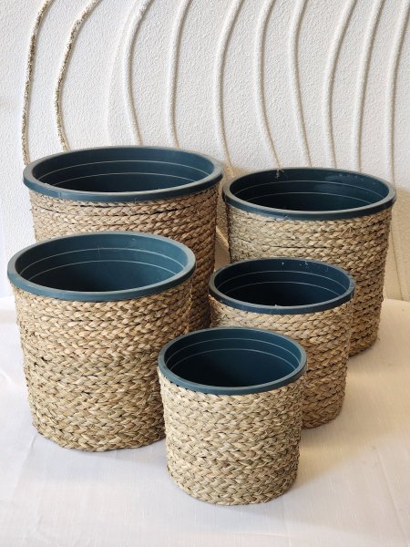 قوار بلاستيك اطار خيش مجدل من الخارج