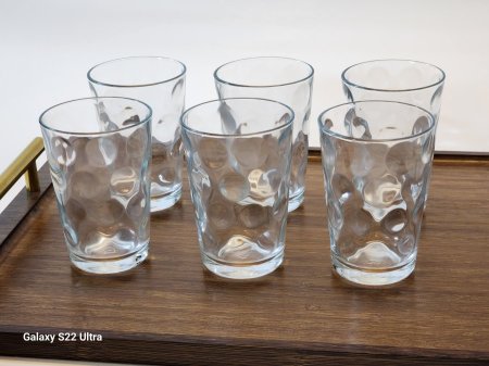 كاسات ماء شفاف /6